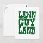 Lawn Guy Land Briefkaart (Voorkant / Achterkant)