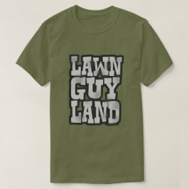 Lawn Guy Land Epic, het motto van Long Island T-shirt