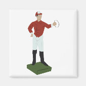 Lawn Jockey Magneet (Voorkant)