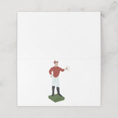 Lawn Jockey Plaatskaartje (Buitenkant ongevouwen)