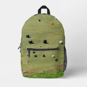 Lawn kommen het spel, volledige print rugzak (Voorkant)