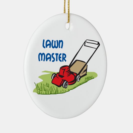 LAWN MASTER KERAMISCH ORNAMENT (Rechts)