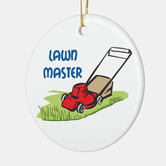 LAWN MASTER KERAMISCH ORNAMENT (Links)