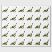 Lawn Mower Cadeaupapier (Vlak)
