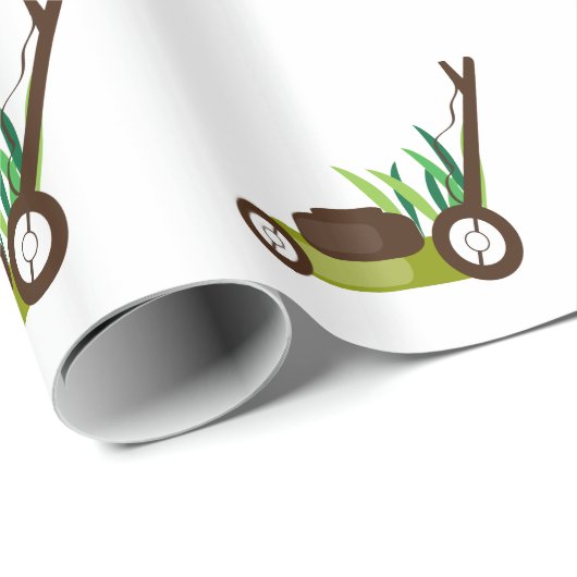 Lawn Mower Cadeaupapier (Rol Hoek)