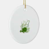 Lawn Mower Keramisch Ornament (Rechts)