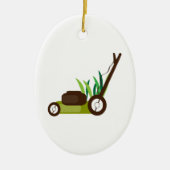 Lawn Mower Keramisch Ornament (Voorkant)