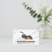 Lawn Mower | Landschappelijke tuinbouw Visitekaartje (Staand voorkant)