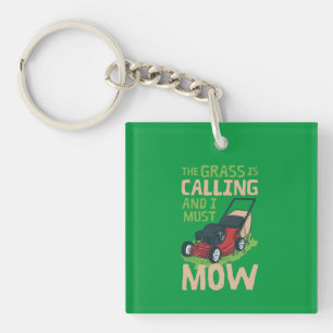 Lawn Mower Lawn Care Sleutelhanger