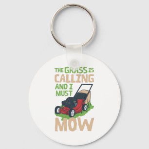 Lawn Mower Lawn Care Sleutelhanger