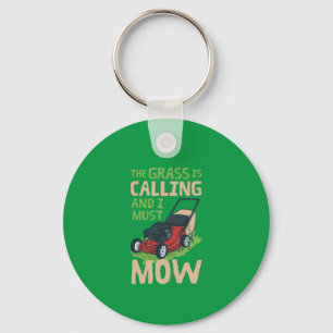 Lawn Mower Lawn Care Sleutelhanger