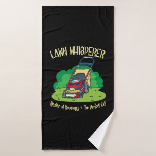 Lawn Mower - Lawn Whisperer Badhanddoek