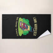 Lawn Mower - Lawn Whisperer Badhanddoek (Badhanddoek)