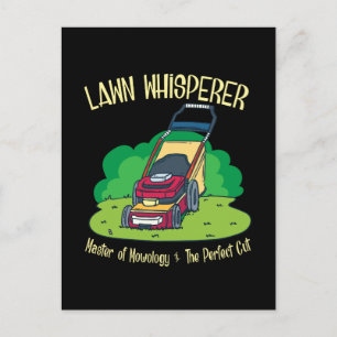 Lawn Mower - Lawn Whisperer Briefkaart