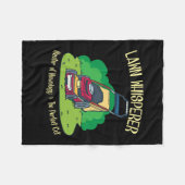 Lawn Mower - Lawn Whisperer Fleece Deken (Voorkant (Horizontaal))