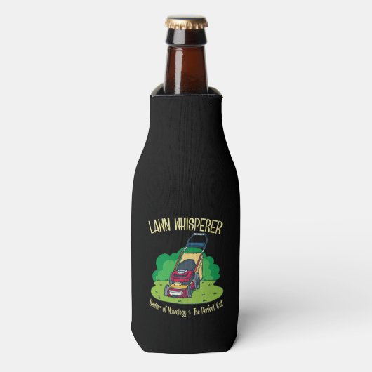 Lawn Mower - Lawn Whisperer Flesjeskoeler (Fles Voorkant)