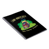 Lawn Mower - Lawn Whisperer Notitieboek (Rechterzijde)