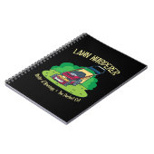Lawn Mower - Lawn Whisperer Notitieboek (Linkerzijde)