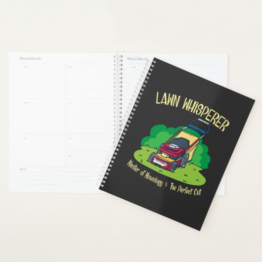 Lawn Mower - Lawn Whisperer Planner (Display)