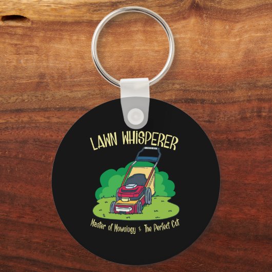 Lawn Mower - Lawn Whisperer Sleutelhanger (Voorkant)