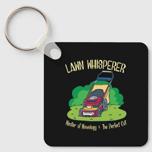 Lawn Mower - Lawn Whisperer Sleutelhanger (Voorkant)