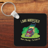 Lawn Mower - Lawn Whisperer Sleutelhanger (Voorkant)