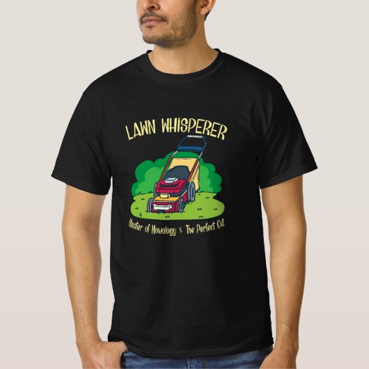 Lawn Mower - Lawn Whisperer T-shirt (Voorkant)