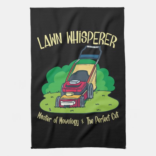 Lawn Mower - Lawn Whisperer Theedoek (Verticaal)