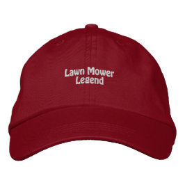 'Lawn Mower Legend' Grandpa, Dad, Funny Gift  Geborduurde Pet
