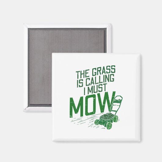 Lawn Mower Magneet (Voorkant / Achterkant)
