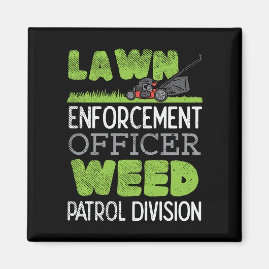 Lawn Mower Magneet (Voorkant)