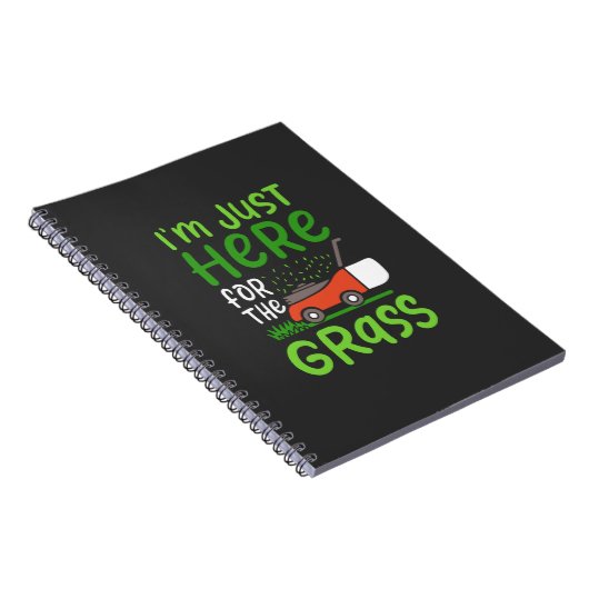 Lawn Mower Notitieboek (Rechterzijde)