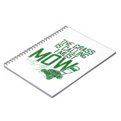 Lawn Mower Notitieboek (Linkerzijde)