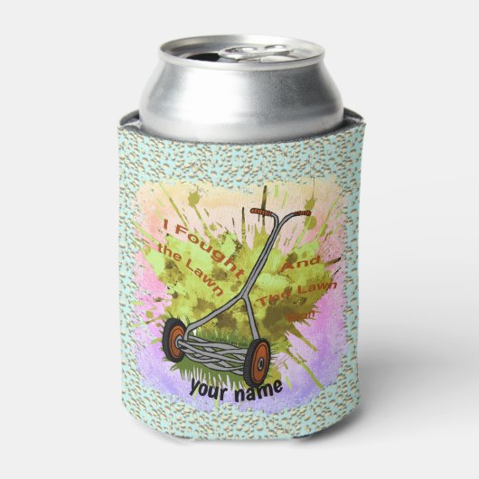 Lawn Mower Pap Blikjeskoeler (Blikje Voorkant)