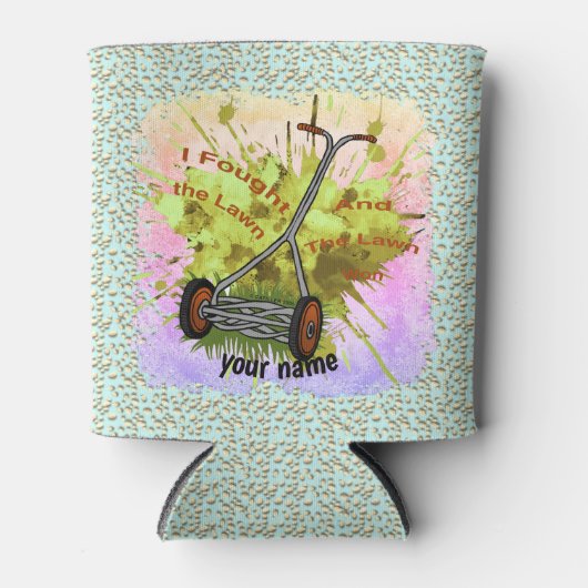 Lawn Mower Pap Blikjeskoeler (Voorkant)