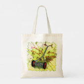 Lawn Mower Pap Tote Bag (Achterkant)