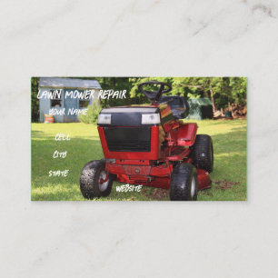Lawn Mower Repair Visitekaartje
