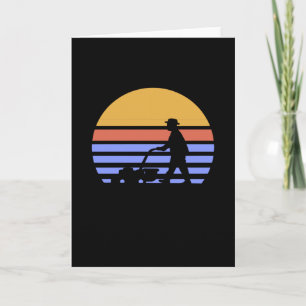 Lawn Mower Retro Kaart
