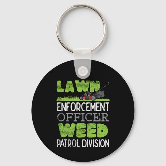 Lawn Mower Sleutelhanger (Voorkant)