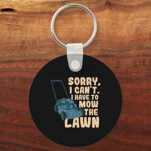 Lawn Mower Sleutelhanger (Voorkant)