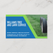 Lawn Mower | Snijkop Visitekaartje (Voorkant)