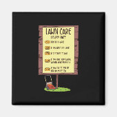 Lawn Mower - Tarief voor starturen Magneet (Voorkant)