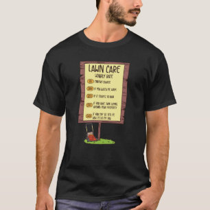Lawn Mower - Tarief voor starturen T-shirt