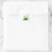 Lawn Mower Vierkante Sticker (Tas)