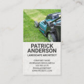 Lawn Mower | Visitekaartje van Gardener (Voorkant)