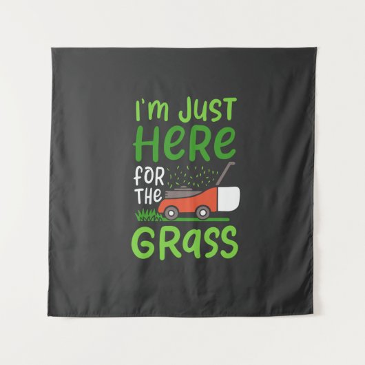 Lawn Mower Wandkleed (Voorkant)