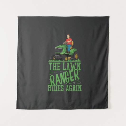 Lawn Mower Wandkleed (Voorkant)