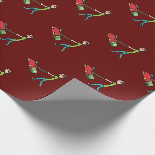 Lawn Mowing Cadeaupapier (Hoek)