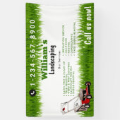 Lawn Mowing Cutting Services, Lawn Care Spandoek (Verticaal)