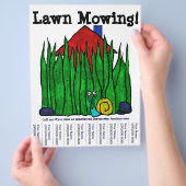 Lawn Mowing! Flyer (Hand)